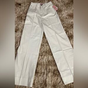 Juicy Couture Cream Denim Pants